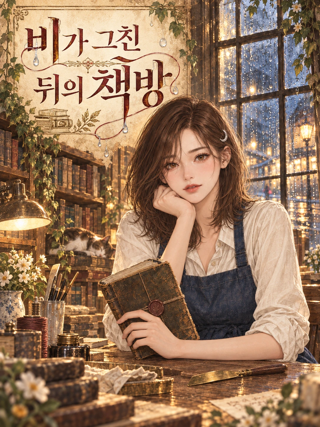 비가 그친 뒤의 책방 표지